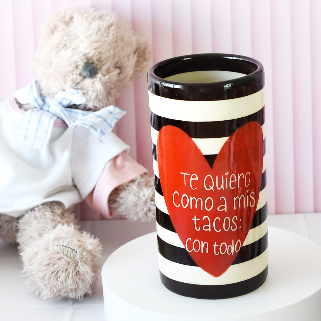 Tarro Te quiero como a mis tacos: Con todo | Artilugios